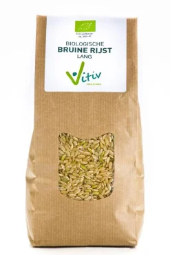 Vitiv Rijst bruin lang bio