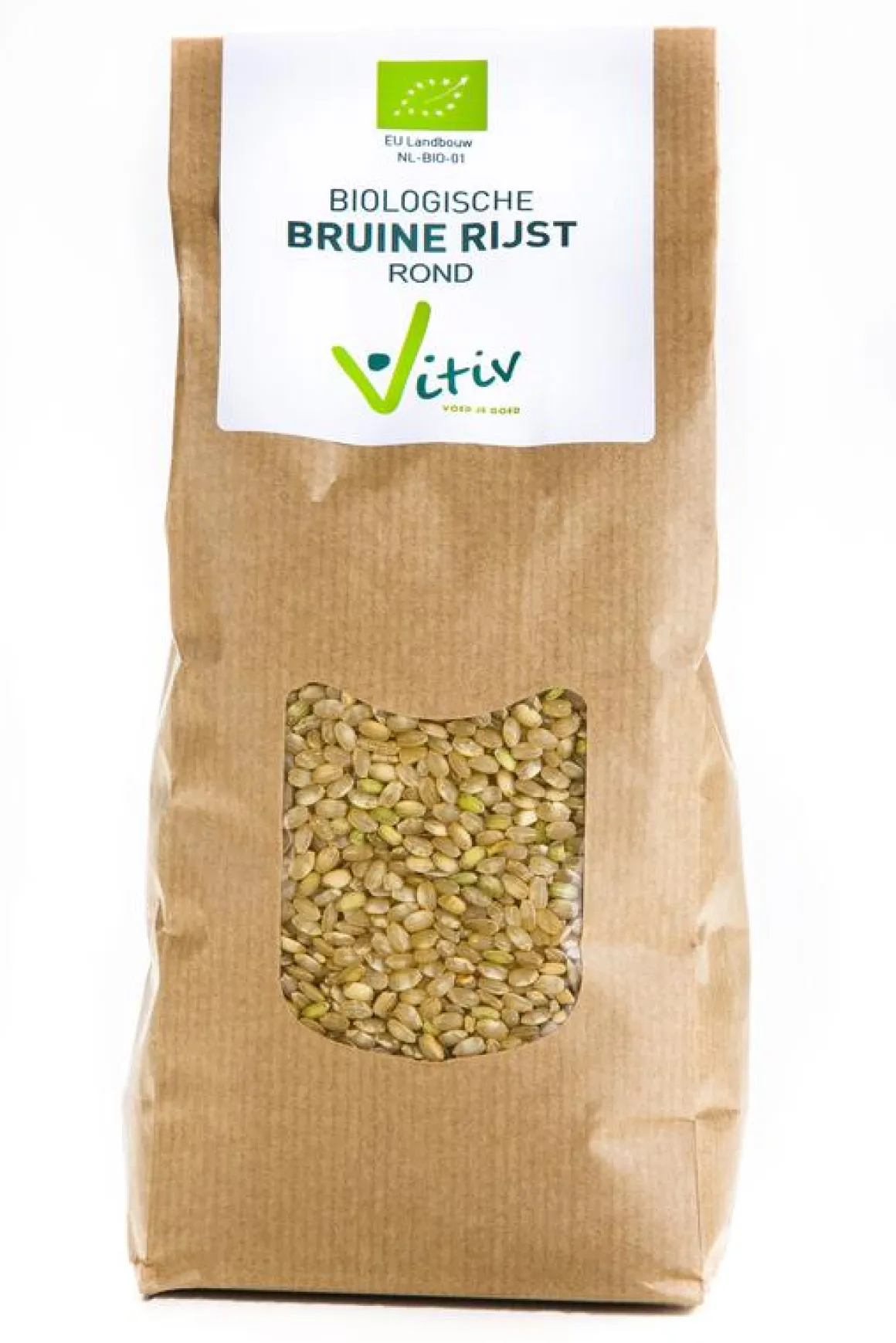 Vitiv Rijst bruin rond bio
