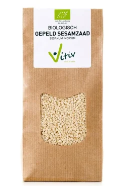 Clearance Vitiv Sesamzaad wit gepeld bio