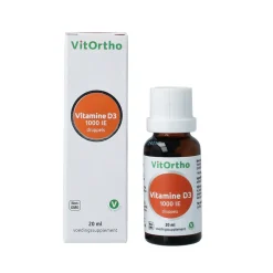 VitOrtho Vitamine D3 1000IE druppels