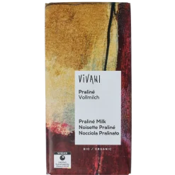 Clearance Vivani Chocolade melk praline nougat bio