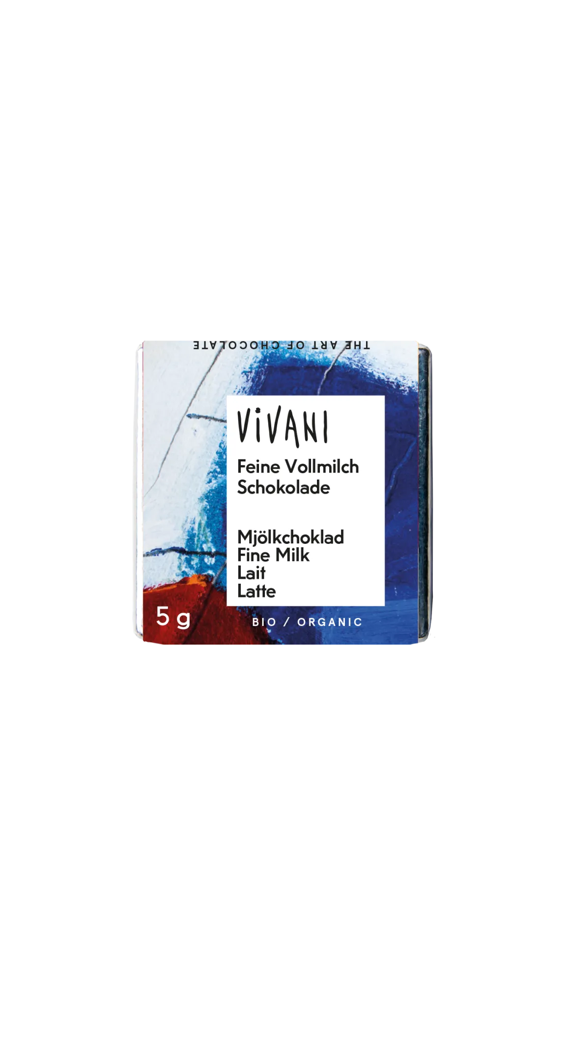 Vivani Chocolade naps melk 5 gram bio