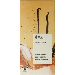 Vivani Chocolade wit vanille bio