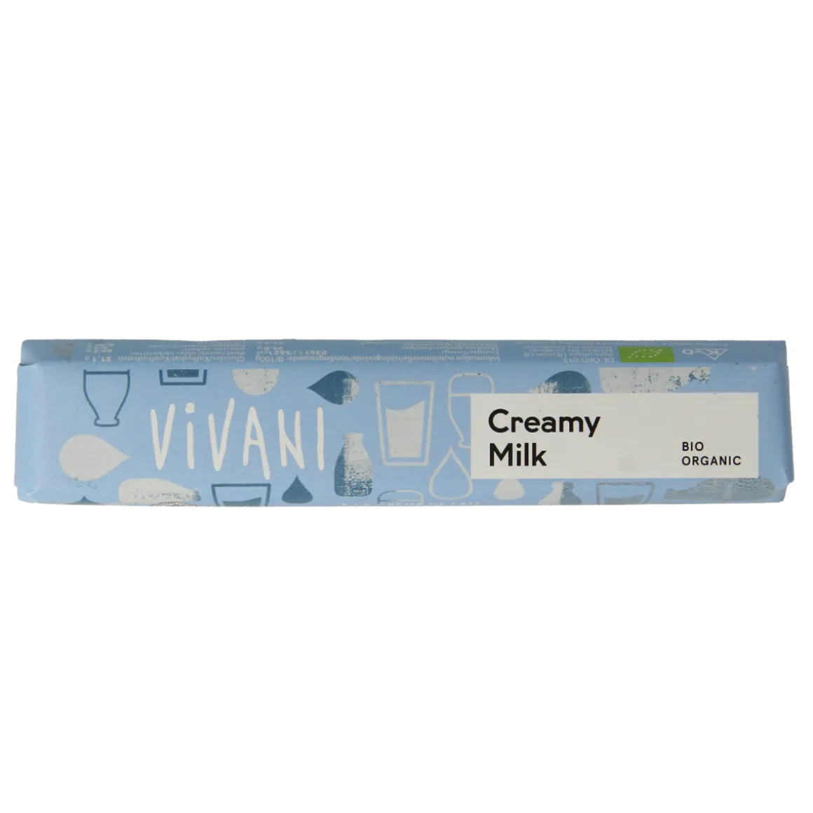 Vivani Chocolate To Go creamy milk bio