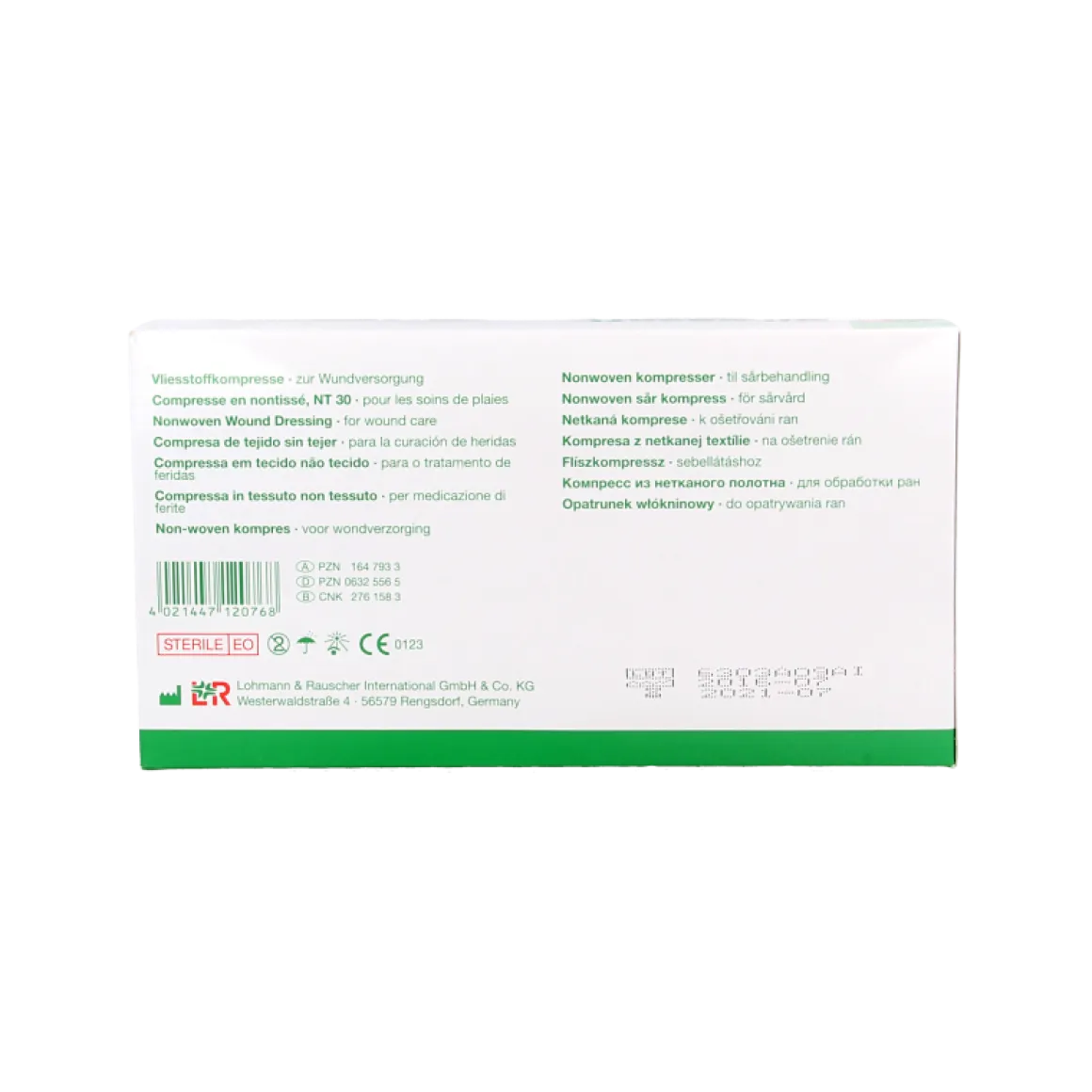 Vliwasoft Vlieskompres 5 x 5cm 4-laags 75 x 2 stuks