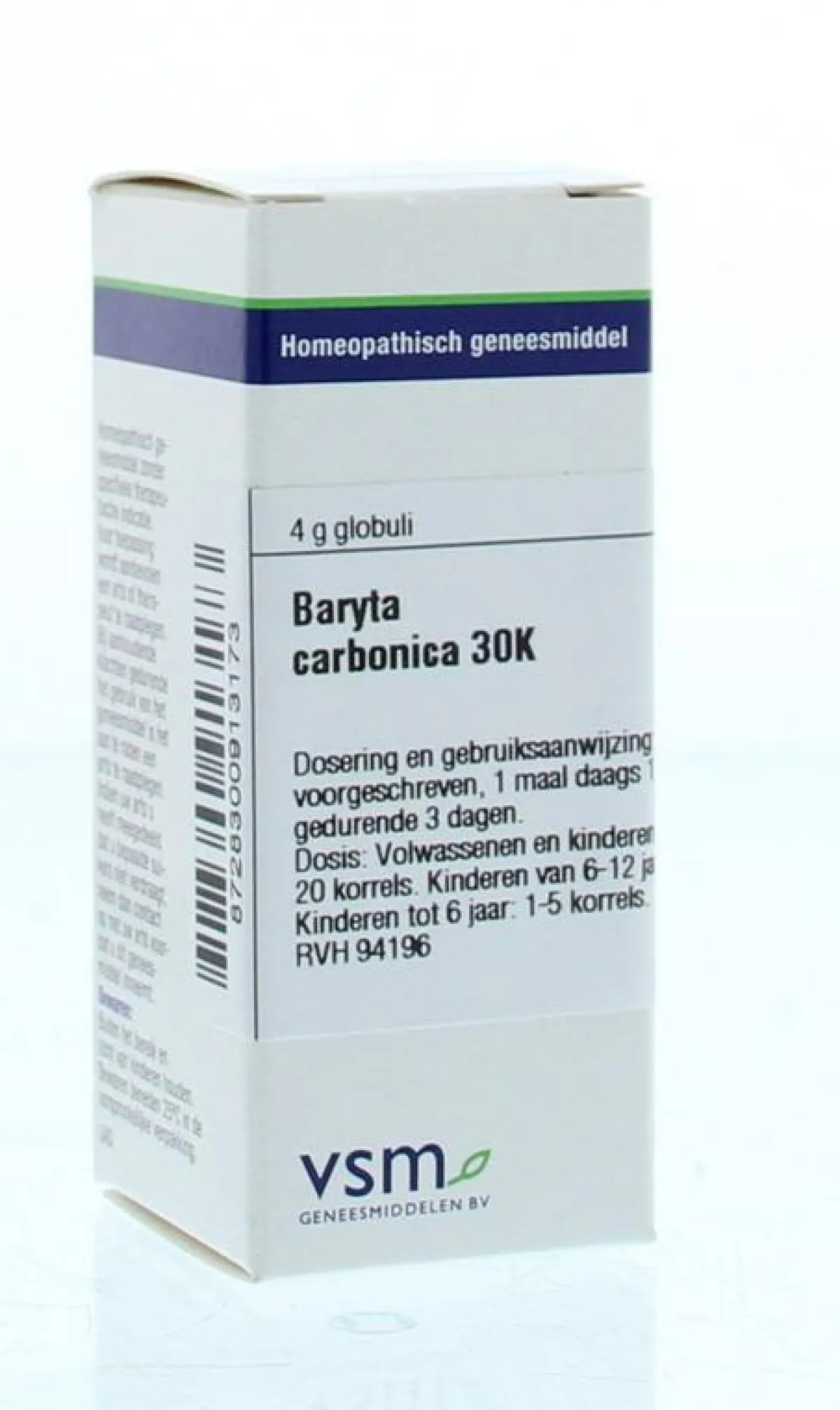 VSM Baryta carbonica 30K
