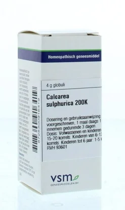 VSM Calcarea sulphurica 200K