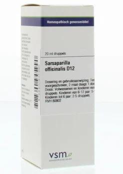VSM Sarsaparilla officinalis D12