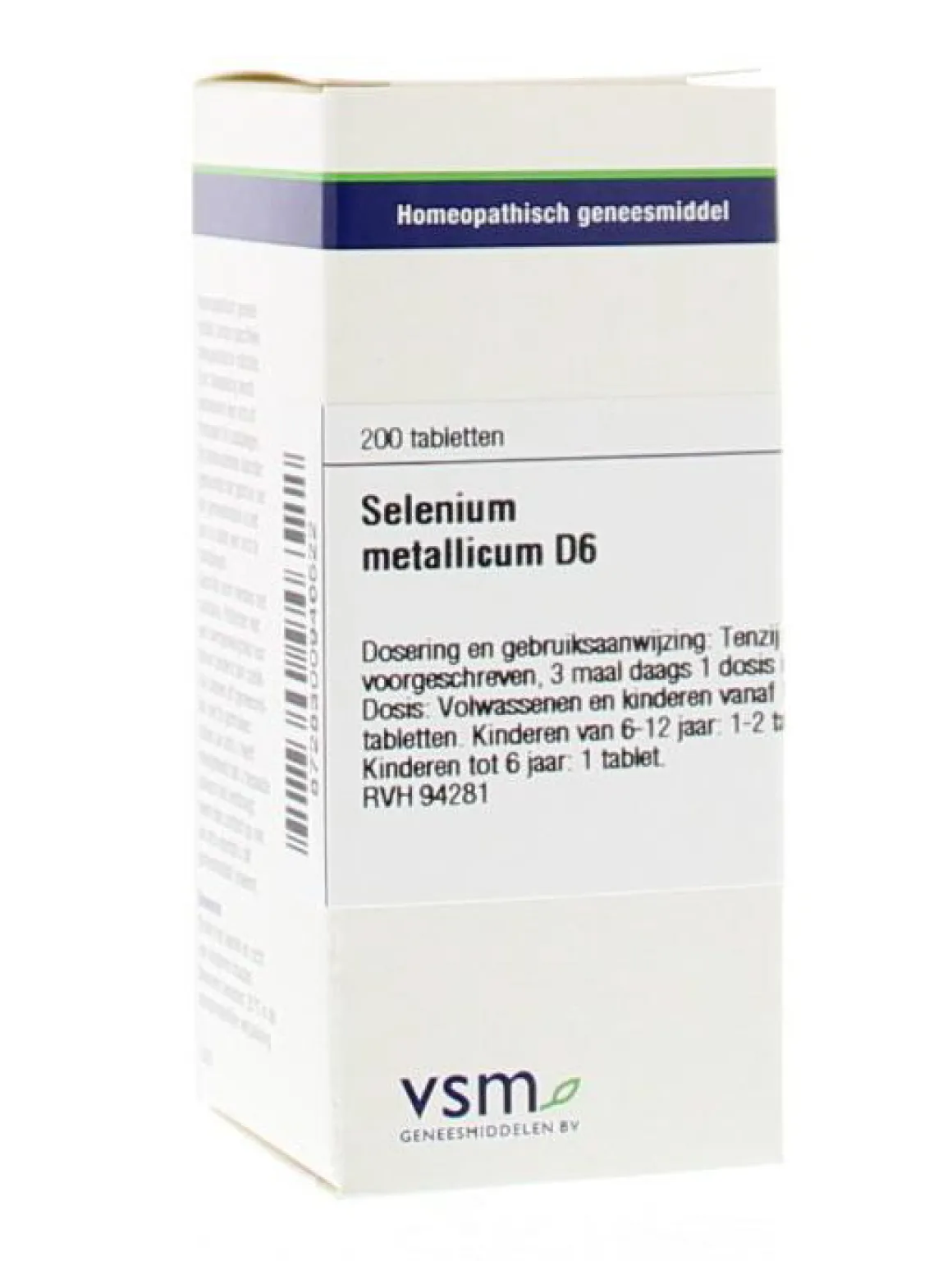 VSM Selenium metallicum D6