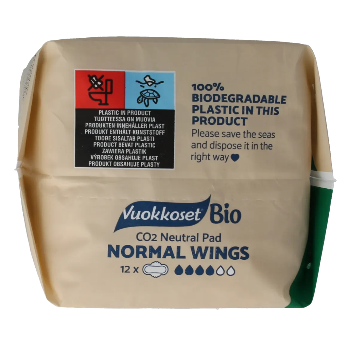 Vuokkoset Bio Maandverband normal wings