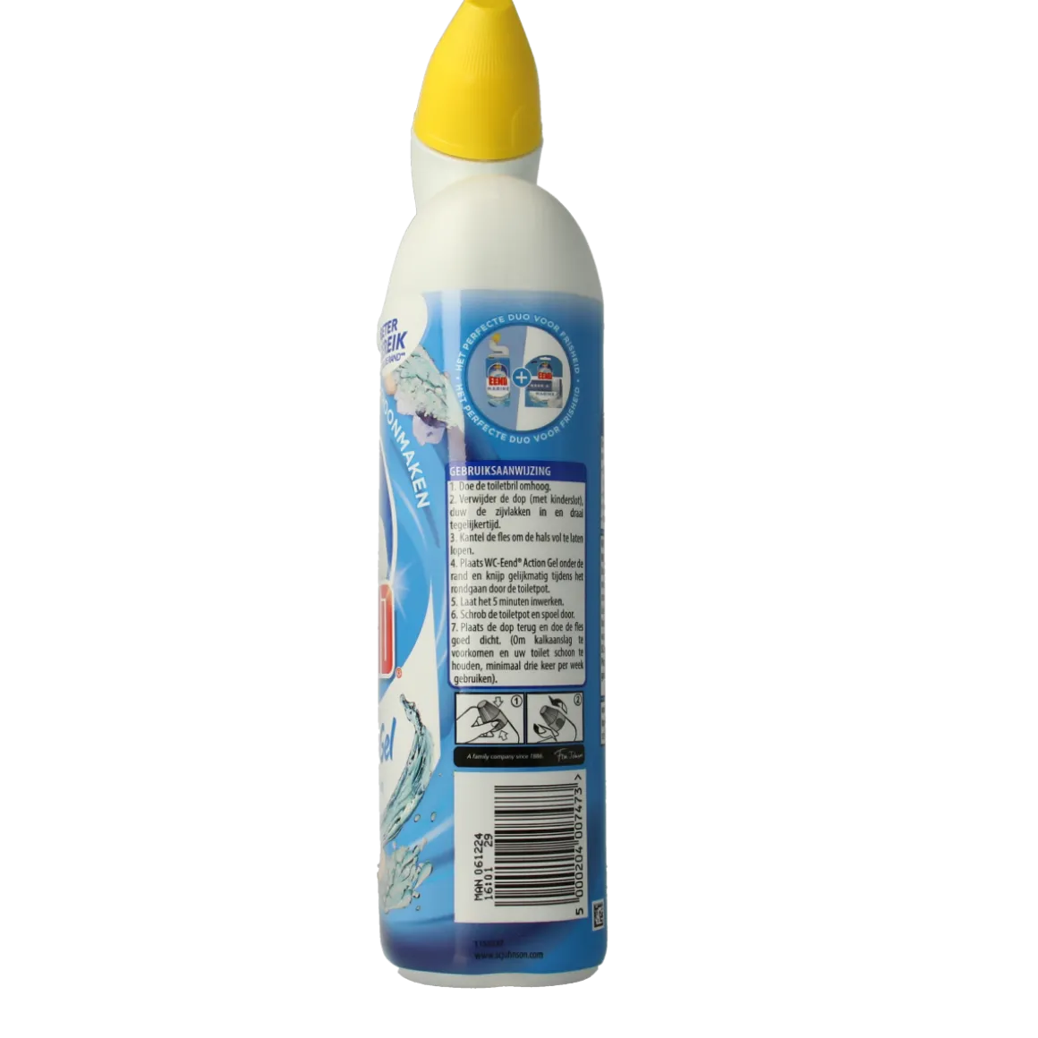 WC Eend Toiletreiniger action gel marine wave