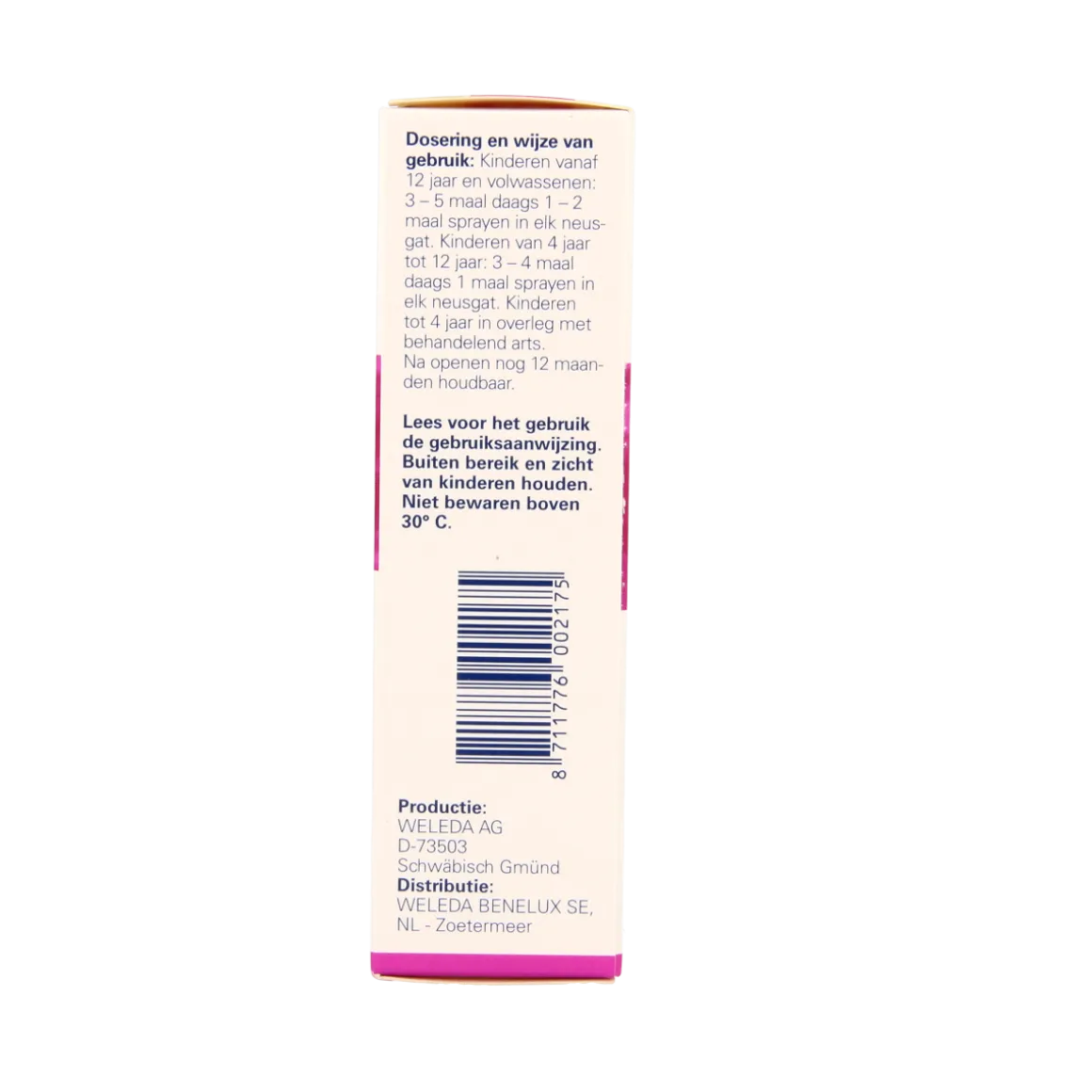 Weleda Gencydo neusspray
