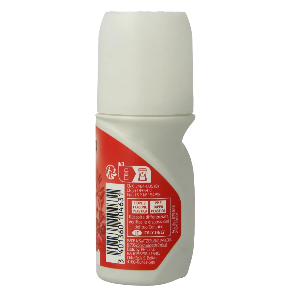 Weleda Granaatappel 24h roll on deodorant