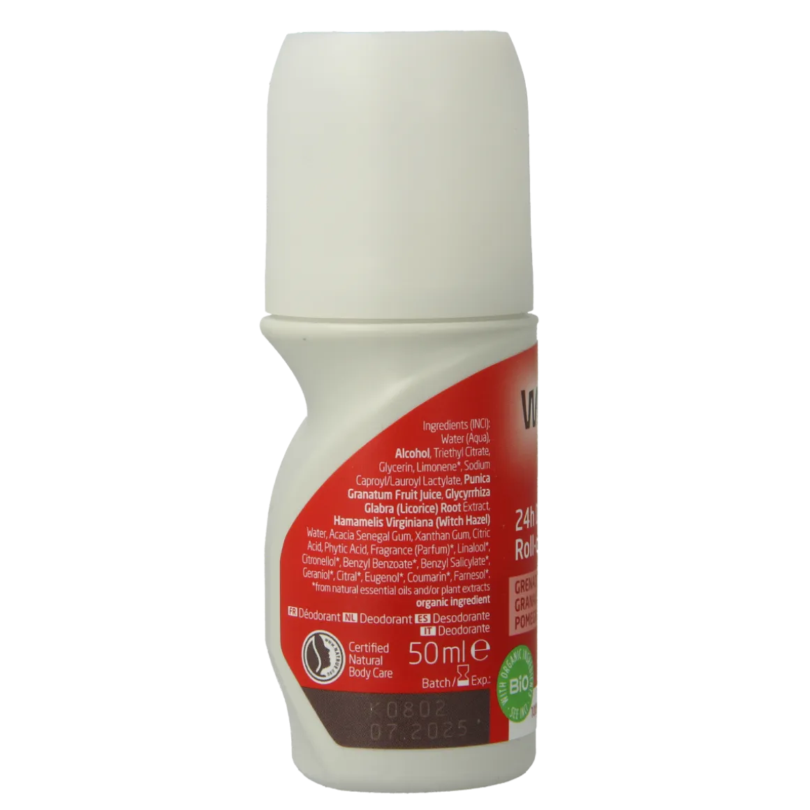 Weleda Granaatappel 24h roll on deodorant
