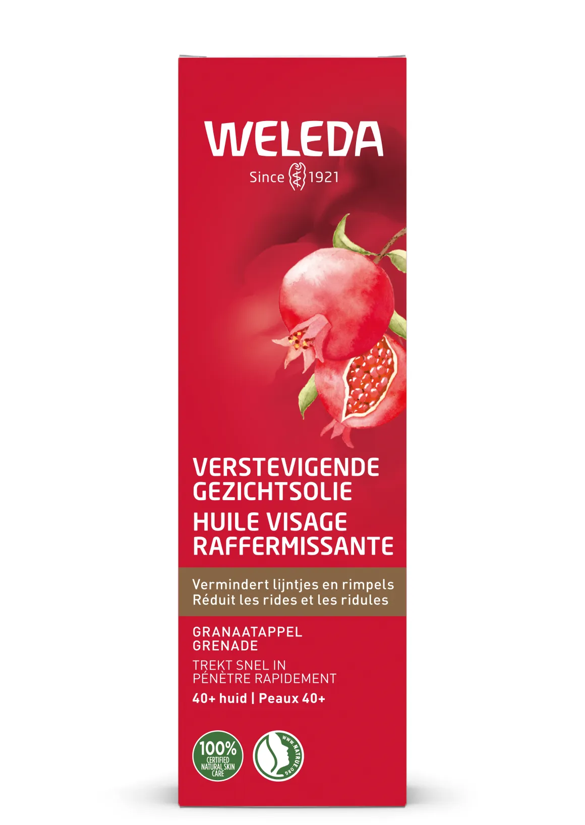 Weleda Granaatappel verstevigende gezichtsolie