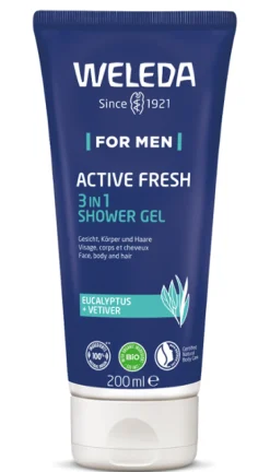 Clearance Weleda Men active fresh 3-in-1 douchegel