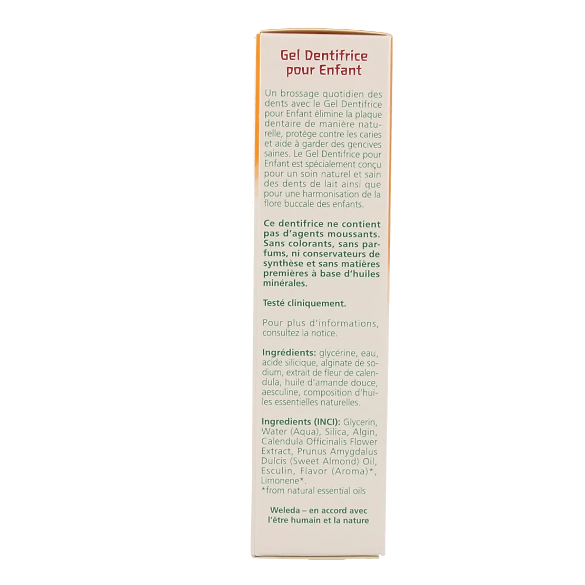 New Weleda Oral care kinder tandpasta