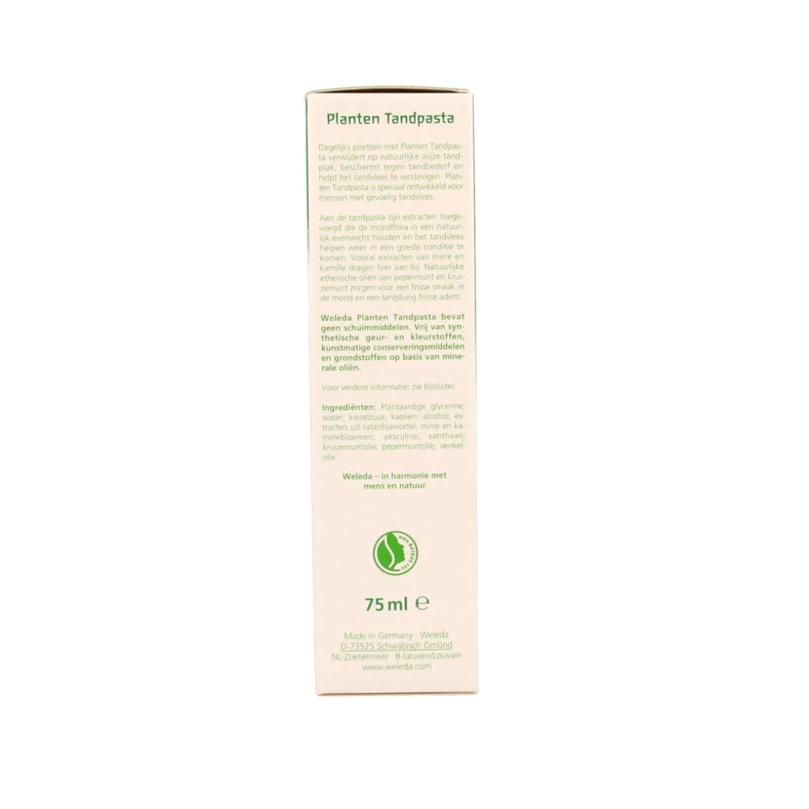 Weleda Oral care planten tandpasta