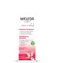 Clearance Weleda Oral care ratanhia tandpasta