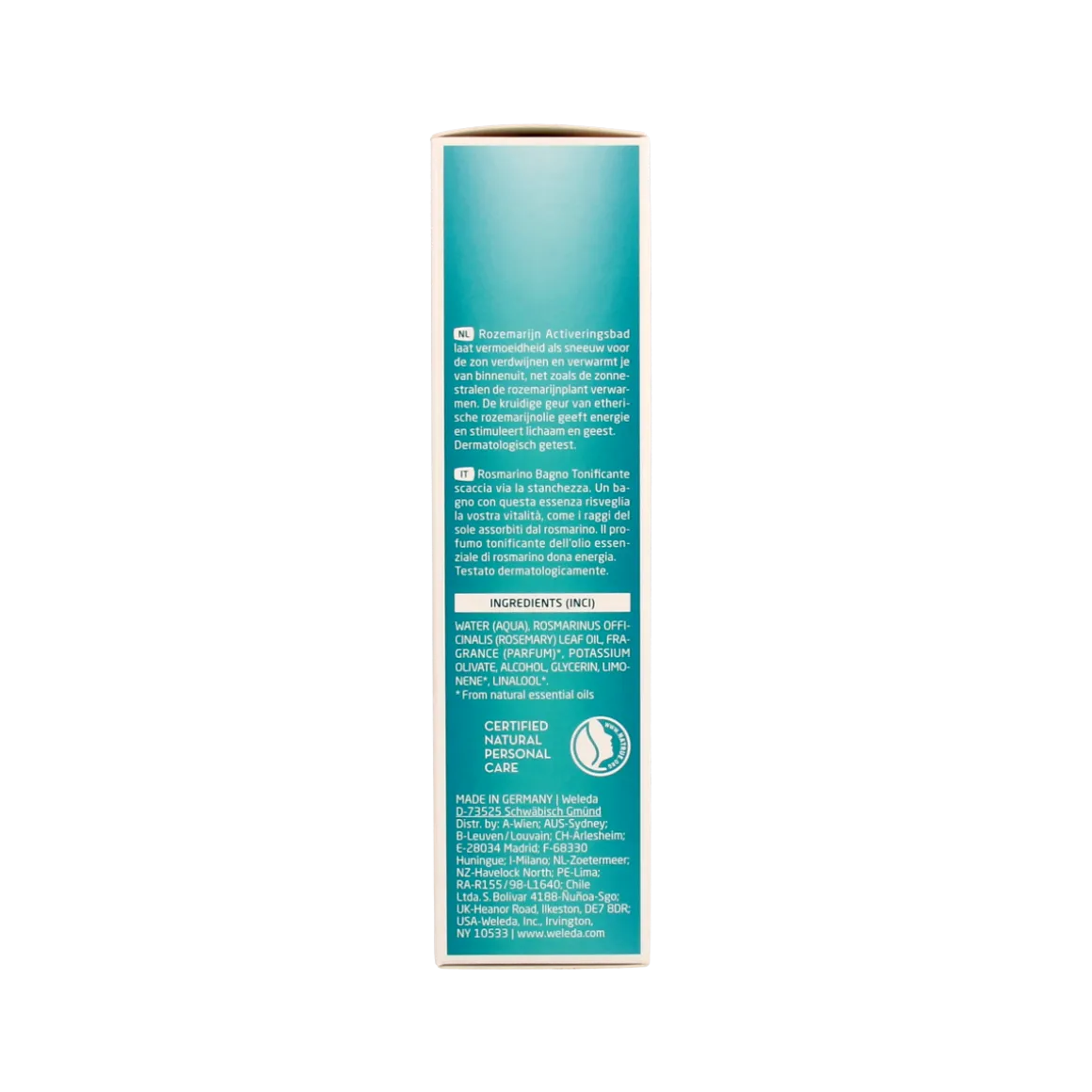 Weleda Rozemarijn activeringsbad
