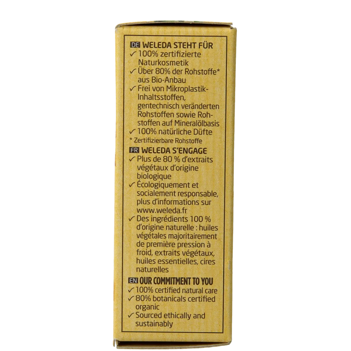 Outlet Weleda Shower bar ginger + petitgrain