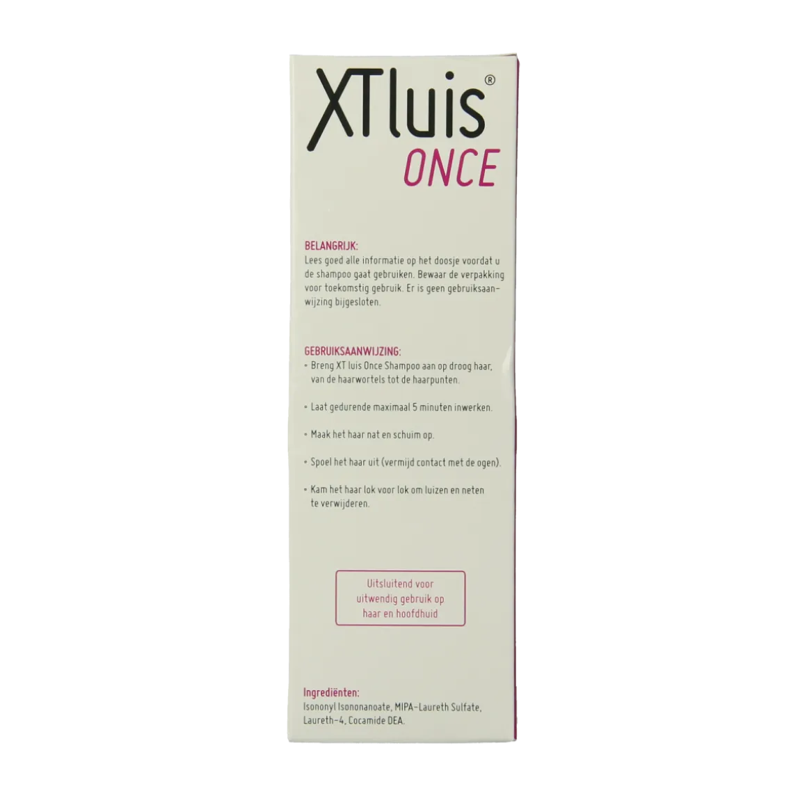 XT Luis Once shampoo