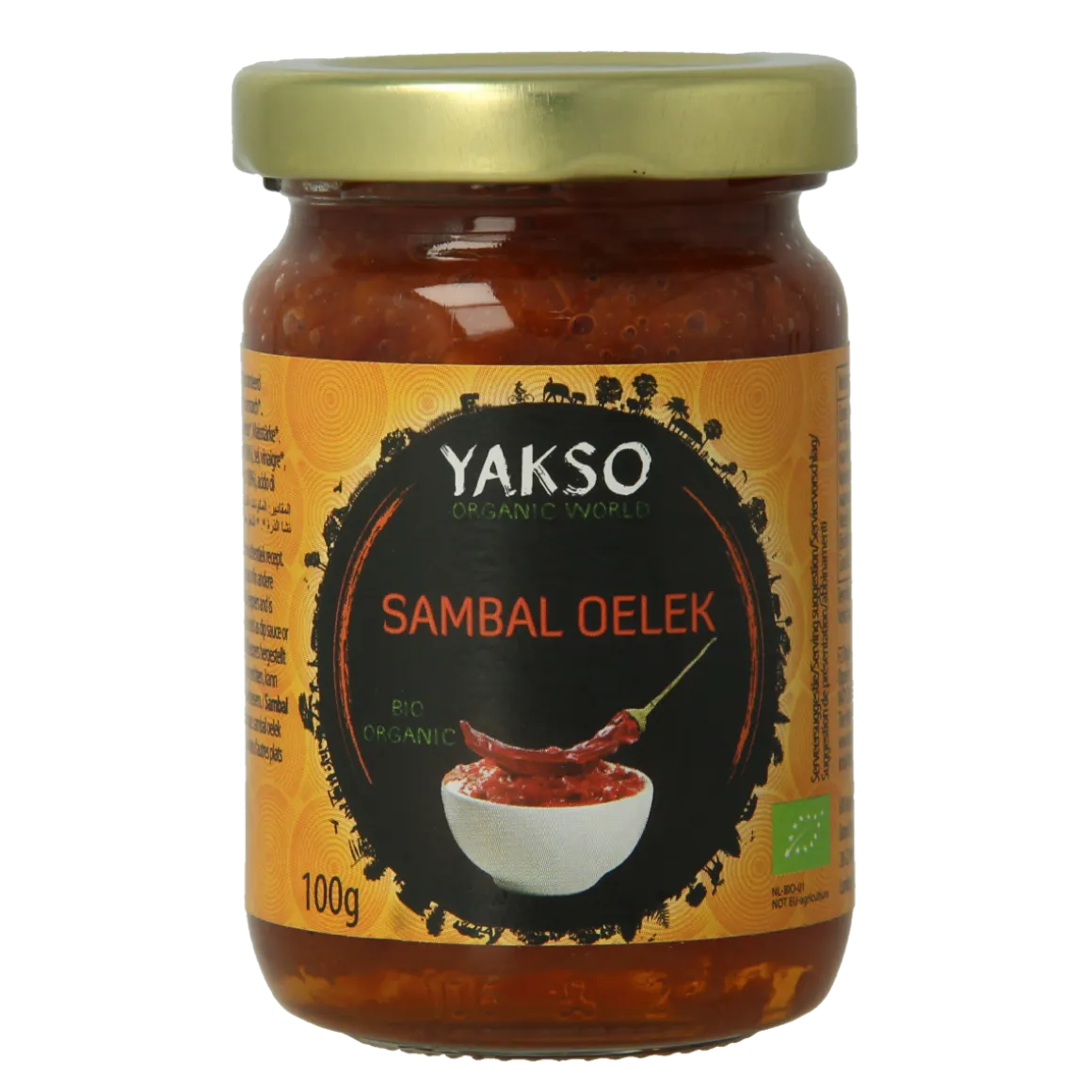 Yakso Sambal oelek bio