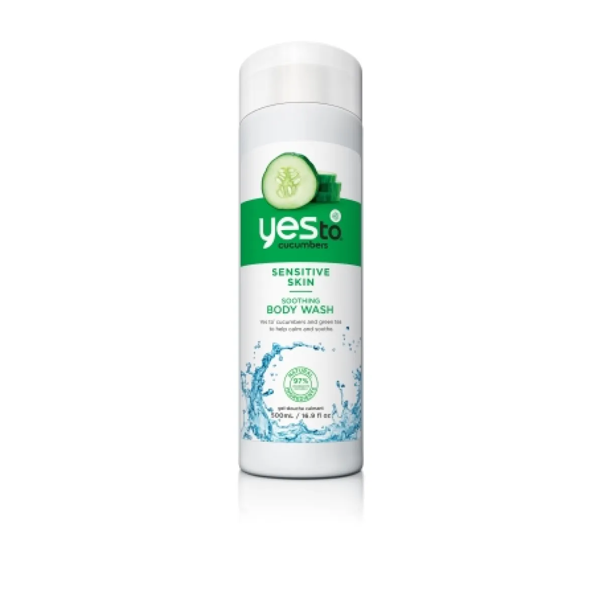 Outlet Yes To Cucumber Sensitive skin soothing bodywash