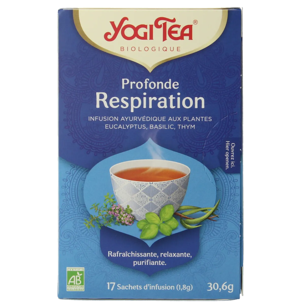 Discount Yogi Tea Breathe deep bio
