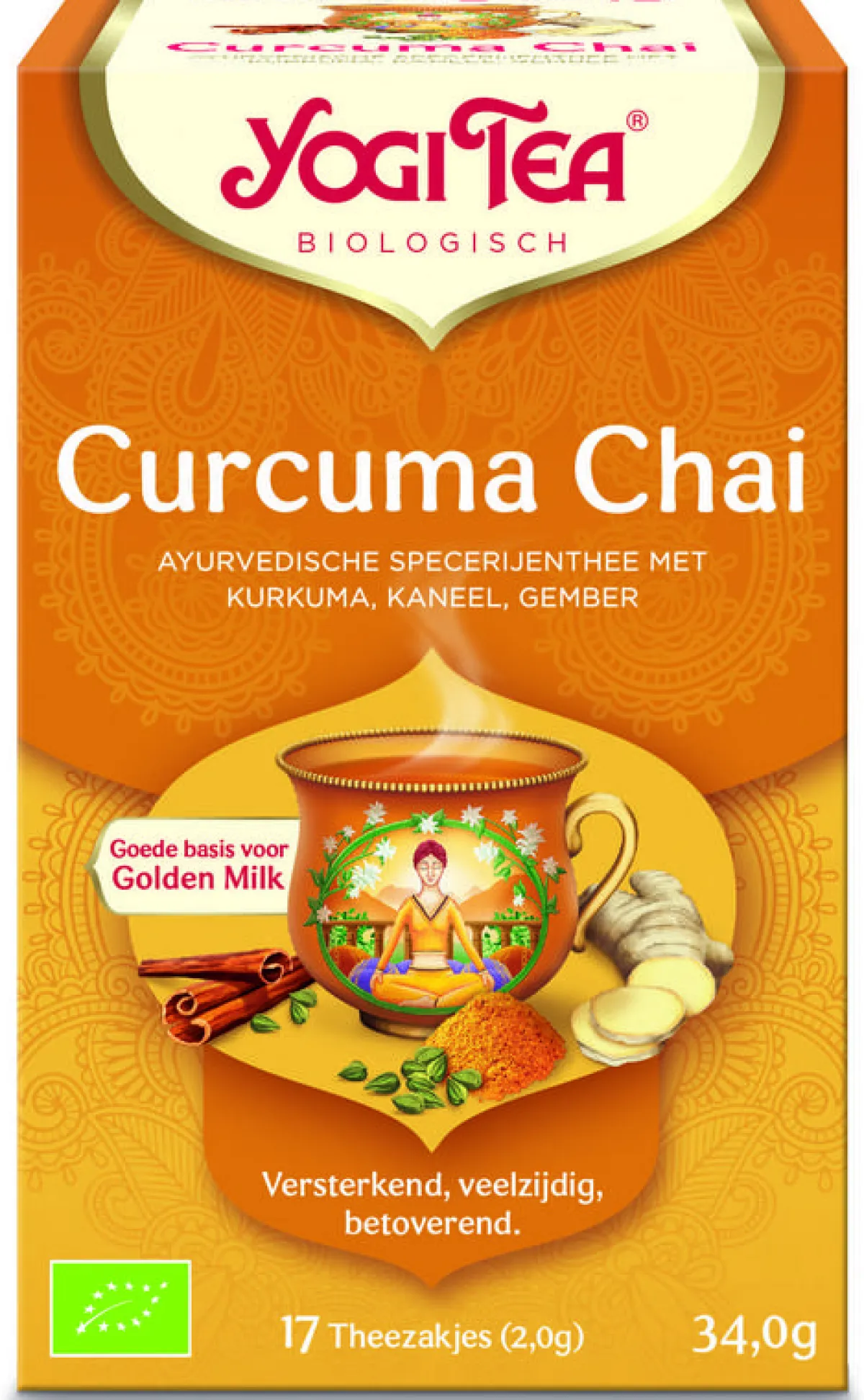 Outlet Yogi Tea Curcuma / turmeric chai tea bio