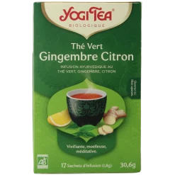 Yogi Tea Green tea ginger lemon bio