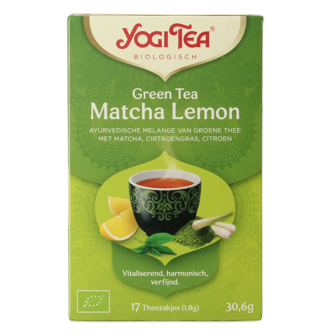 Yogi Tea Green tea matcha lemon bio