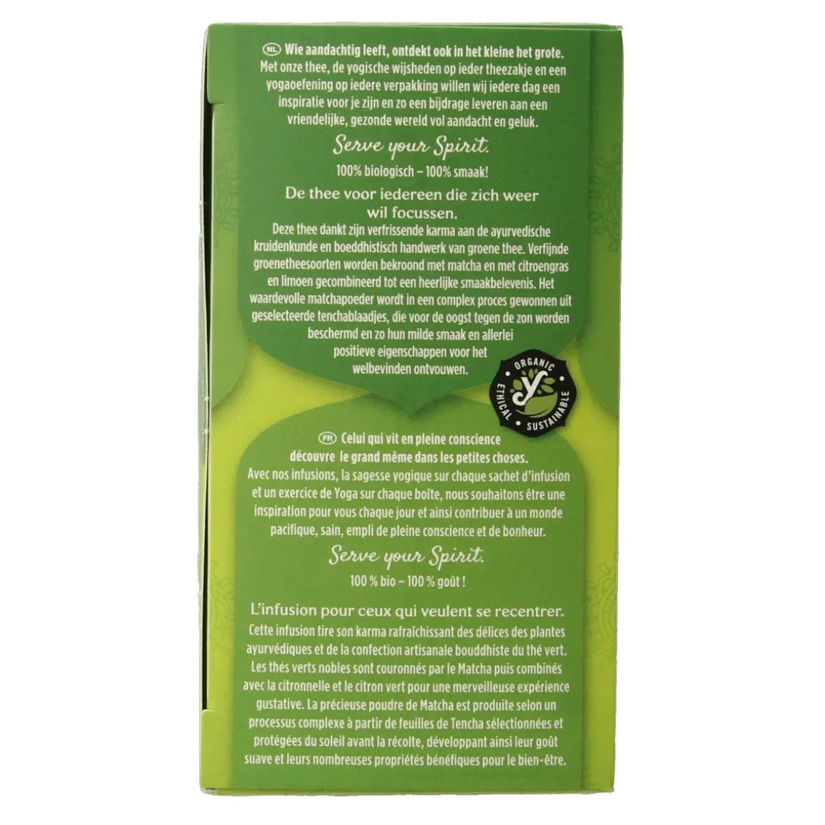Yogi Tea Green tea matcha lemon bio
