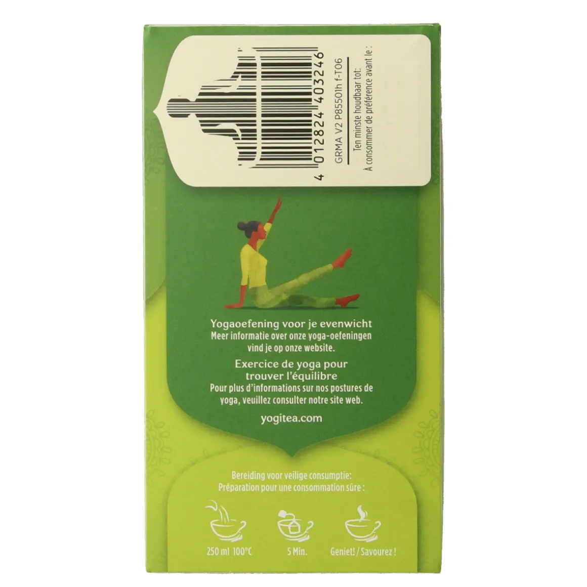 Yogi Tea Green tea matcha lemon bio