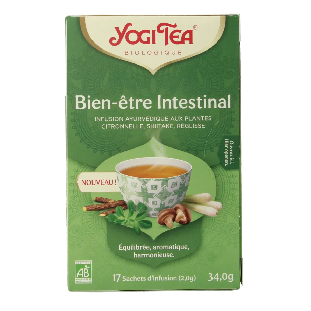 Online Yogi Tea Natural balance bio