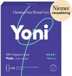 Outlet Yoni Maandverband heavy met vleugels