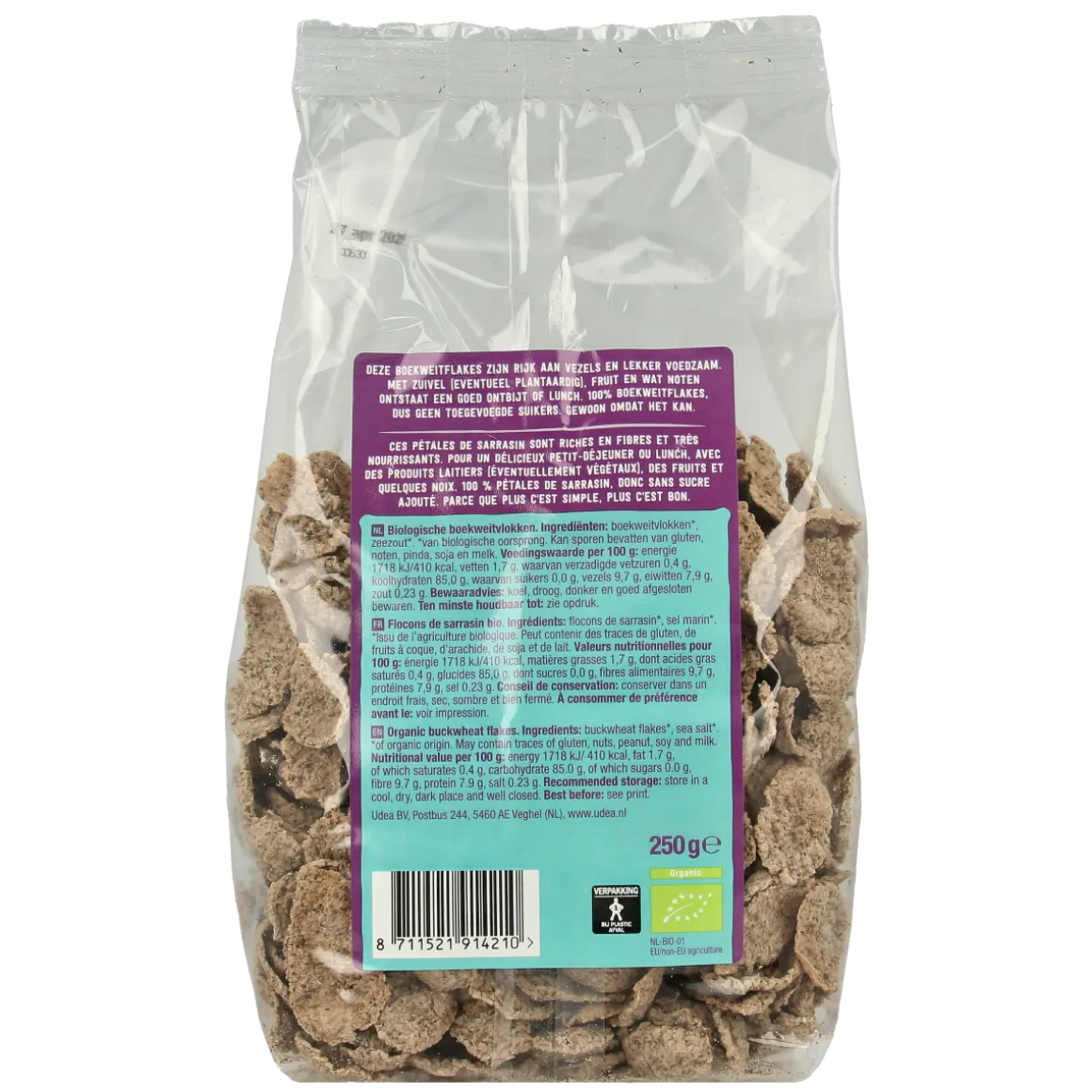 Your Organic Nature Boekweit flakes bio