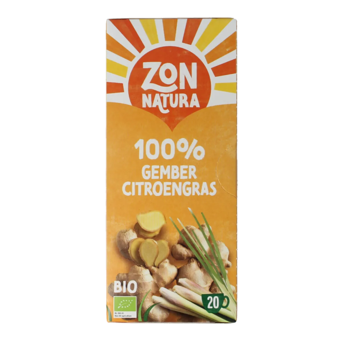 Online Zonnatura Gember citroengras thee bio
