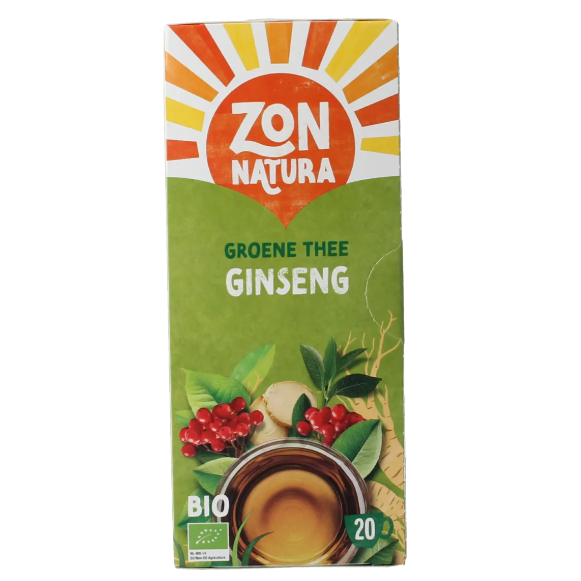 Zonnatura Green tea ginseng bio