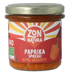 Zonnatura Groentespread paprika bio