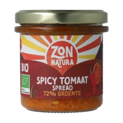 Zonnatura Groentespread spicy tomato bio