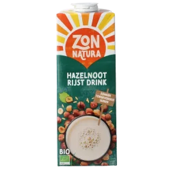 Best Zonnatura Rijst hazelnoot drink bio