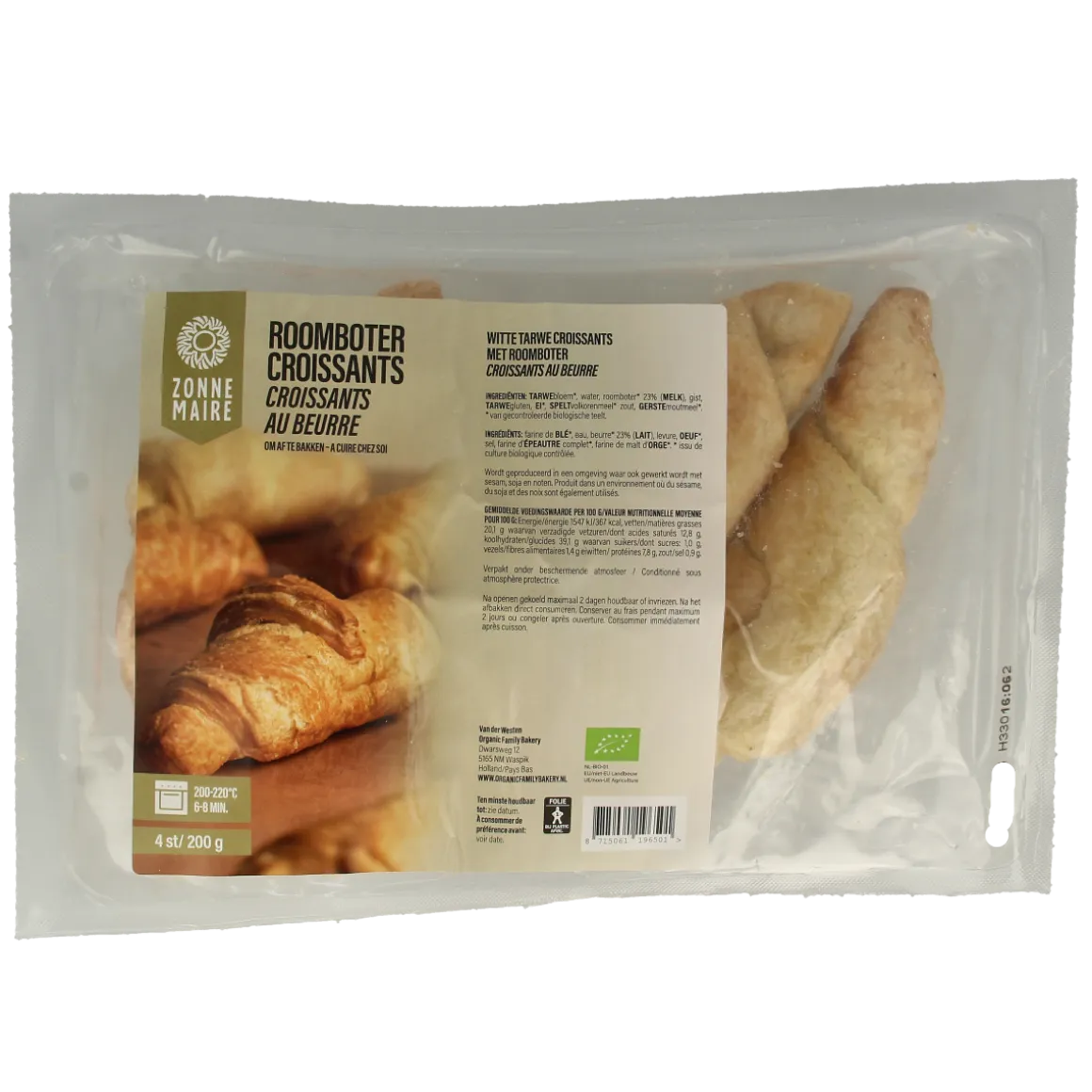 Zonnemaire Croissant roomboter bio