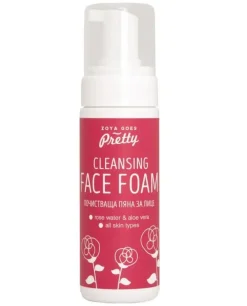 Outlet Zoya Goes Pretty Cleansing face foam rose & aloe vera