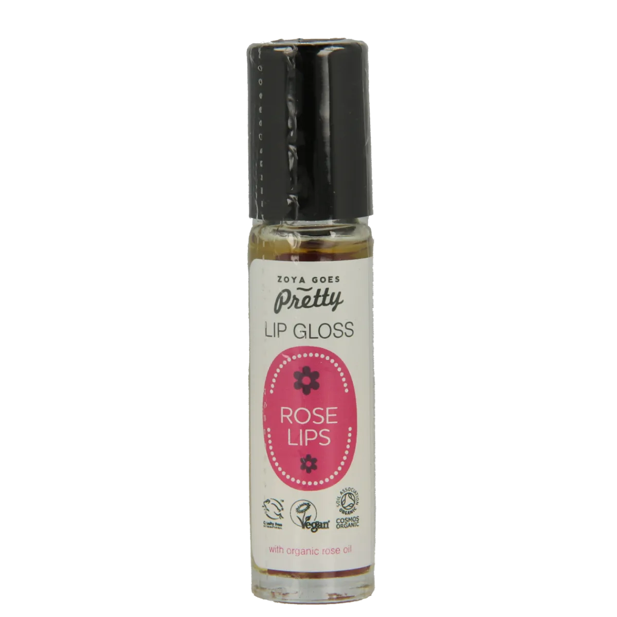 New Zoya Goes Pretty Lip gloss rose lips