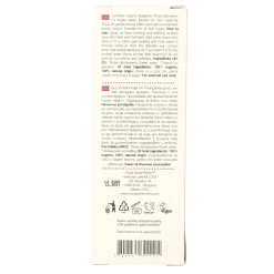 Zoya Goes Pretty Organic rose water glass bottle